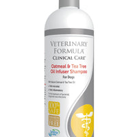 Synergy Veterinary Formula - Oatmeal & Tea Tree Oil Infuser Shampoo for Dogs - Natural Pet Foods