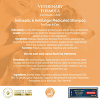 Veterinary Formula - Antiseptic & Antifungal Medicated Shampoo - Natural Pet Foods