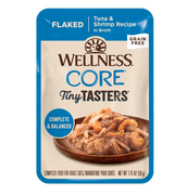 Wellness Core Tiny Tasters Flakes Tuna & Shrimp 1.75oz