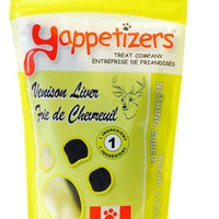 Yappetizers - Venison Liver - Natural Pet Foods