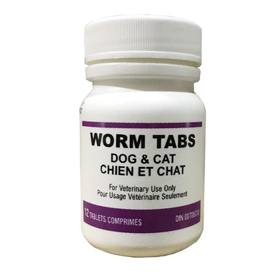 WORM TABS For Dogs & Cats