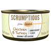 SCRUMPTIOUS FROM SCRATCH Chicken & Turkey Cat food 79g