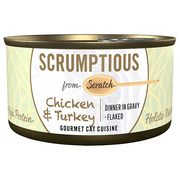 SCRUMPTIOUS FROM SCRATCH Chicken & Turkey Cat food 79g