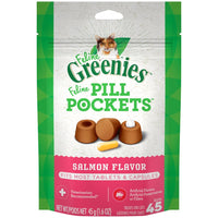 Greenies Pill Pockets Cat Salmon 1.6 oz