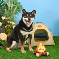HugSmart Camping Pups – Campfire Dog Toy