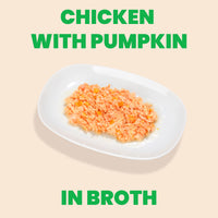 Almo Nature HQS Natural Cat Food - Chicken With Pumpkin In Broth 70g