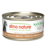 Almo Nature HQS Natural Cat Food - Tuna With Cheese In Broth 70g