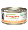 Almo Nature HQS Natural Cat Food - Tuna And Shrimp In Broth 6x70g