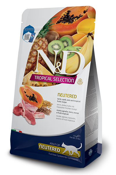 N&d neutered cat sales food