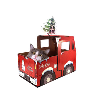 Companion Gear Red Truck Scratcher House Cat