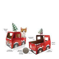 Companion Gear Red Truck Scratcher House Cat