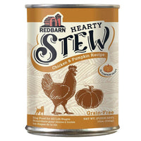 Redbarn Hearty Stew Grain-Free Chicken & Pumpkin Recipe Dog 12oz SALE