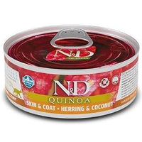Farmina  Quinoa Skin & Coat Herring & Coconut 2.5 oz Wet Cat