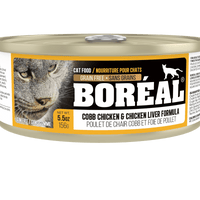 Boreal - Canned Cat Food - Cobb Chicken & Chicken Liver 8% CASE DISCOUNT