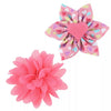 Li'l Pals® Embelishment 2-Pack, Pink Burst Flower & Pink Heart Flower Dog