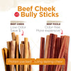 Natural Farm Jumbo Bully Cheek Stick 6"