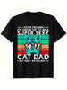 T-Shirt "Super Sexy Cat Dad" (NEW)