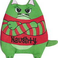 KONG Holiday Refillables Purrsonality Naughty Cat Toy