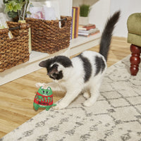 KONG Holiday Refillables Purrsonality Naughty Cat Toy