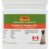 Wellytails Gut Prebiotics Plus Pumpkin And Slippery Elm Dog 227g