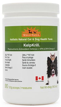 Wellytails Kelp Krill Dog 454 g