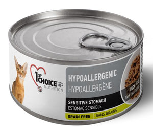 1st Choice Nutrition Canned Cat Hypoallergenic Adult Duck Pate 5.5 oz