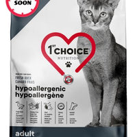 1st Choice Adult Hypoallergenic Grain Free Fresh Duck Cat