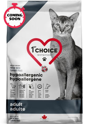 1st Choice Adult Hypoallergenic Grain Free Fresh Duck Cat