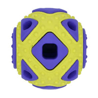 Bud'Z Rubber Astro Squared Blue Dog 2.5in