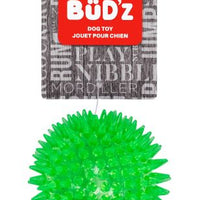 Bud'Z Rubber Dog Toy - Plain Spiked Ball