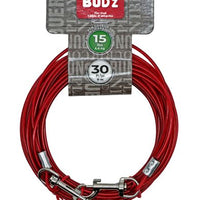 Bud'Z 30ft Tie Out (Up To 15 Lbs) Dog