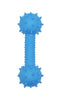 Bud'Z Rubber Dog Toy - Spiky Dumbbell 5.5in