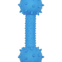 Bud'Z Rubber Dog Toy - Spiky Dumbbell 5.5in