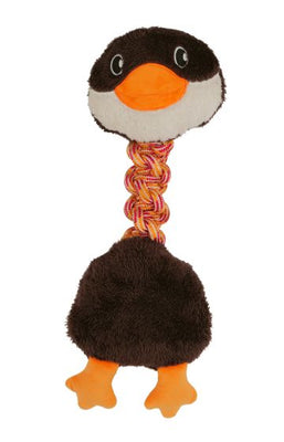 Bud'Z Plush Toy With Rope Wild Duck Dog 16