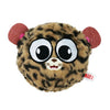 Bud'Z Rubber Dog Toy Wrapped Spiky Ball Cheetah 4" (NEW)