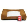 Bud'Z Zephyr Memory Foam Bed Tan
