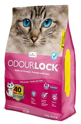 Odourlock Ultra Premium Babypowder Clumping Litter Cat