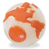 Planet Dog Orbee Tuff Orbee Ball Glow Orange Medium Dog