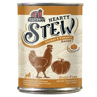 Redbarn Hearty Stew Grain-Free Chicken & Pumpkin Recipe Dog 12oz SALE