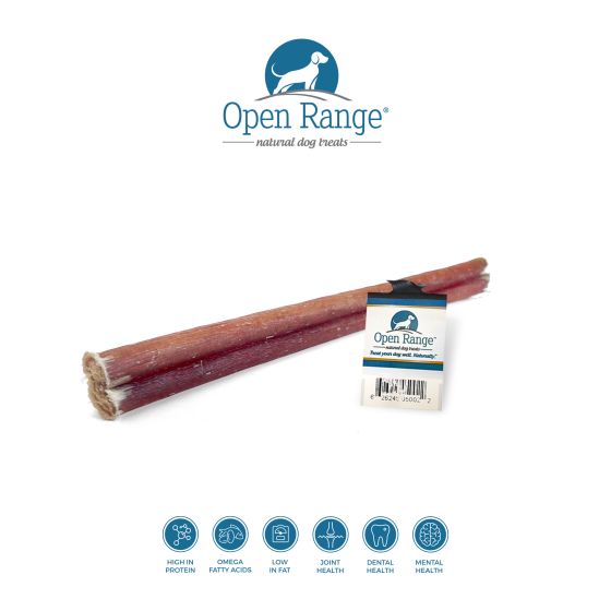 Open Range Odour Controlled Bully Stick Dog 5-6"