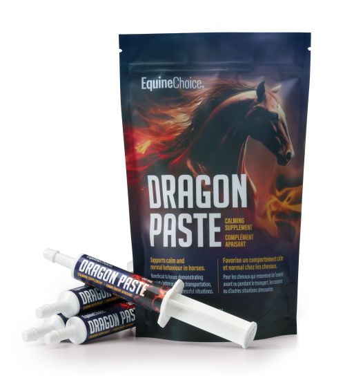 Equine Choice Dragon Paste Calming Supplement for Horses 4x30ml