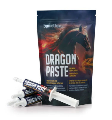 Equine Choice Dragon Paste Calming Supplement for Horses 4x30ml