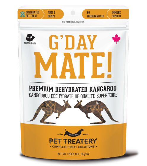 Granville G'Day Mate! Premium Dehydrated Kangaroo Treats for Cats and Dog 85g