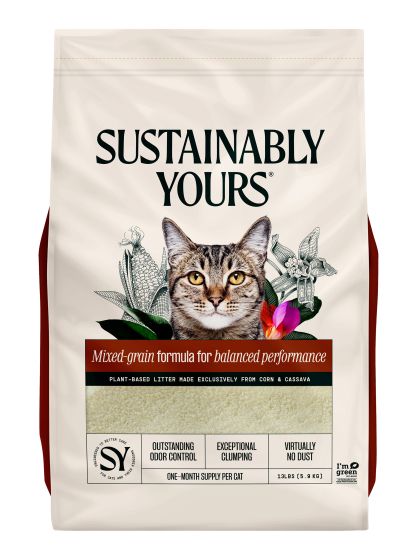 Sustainably Yours Cat Litter Mixed-Grain Formula