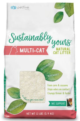 Sustainably Yours - Multi-Cat Litter