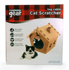 Companion Gear Holiday Log Cabin Cat Scratcher House Small/Medium Cat