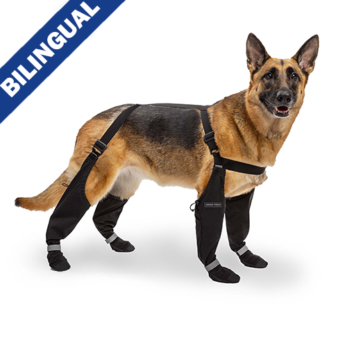 Long online dog boots