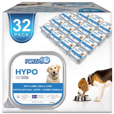 Forza 10 - Actiwet for dogs - Hypoallergenic Lamb 32/3.5 oz (8% case discount)