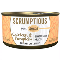 SCRUMPTIOUS FROM SCRATCH Chicken & Pumpkin Cat food 79g