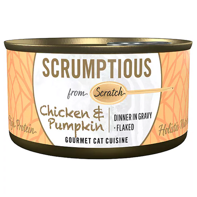 SCRUMPTIOUS FROM SCRATCH Chicken & Pumpkin Cat food 79g